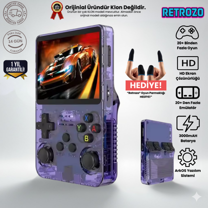 Retrozo® Mini Oyun Konsolu