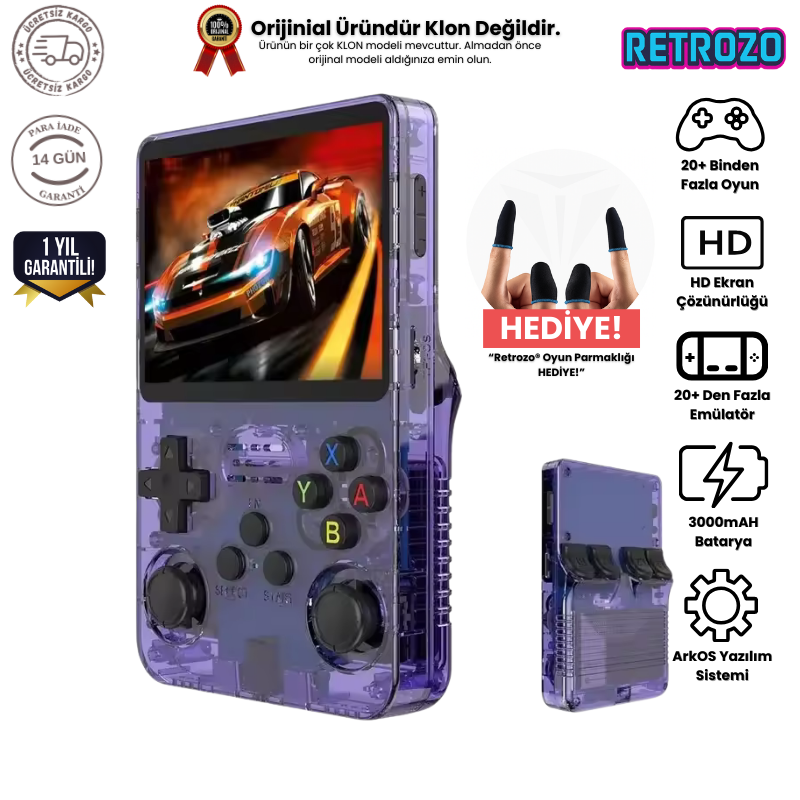 Retrozo® Mini Oyun Konsolu