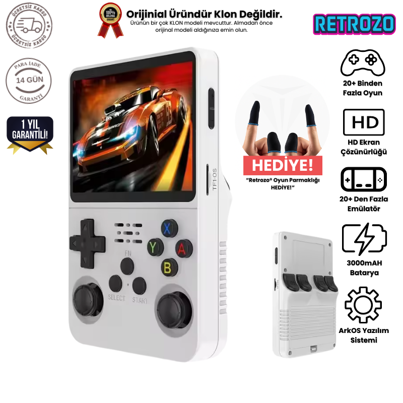 Retrozo® Mini Oyun Konsolu