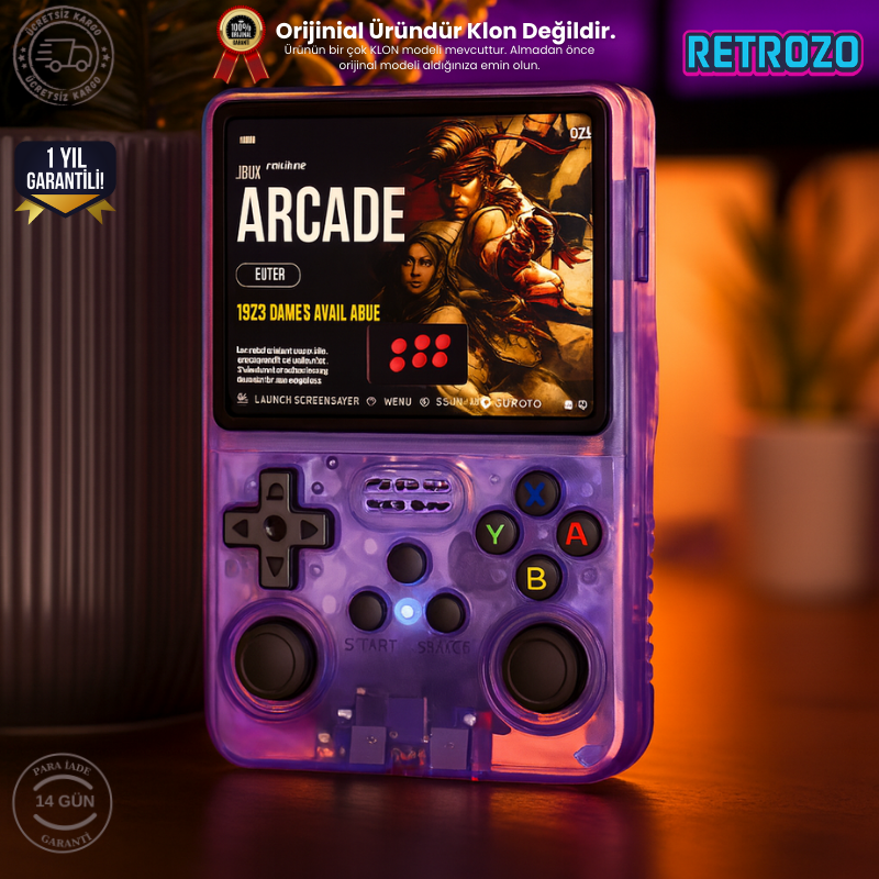 Retrozo® Mini Oyun Konsolu