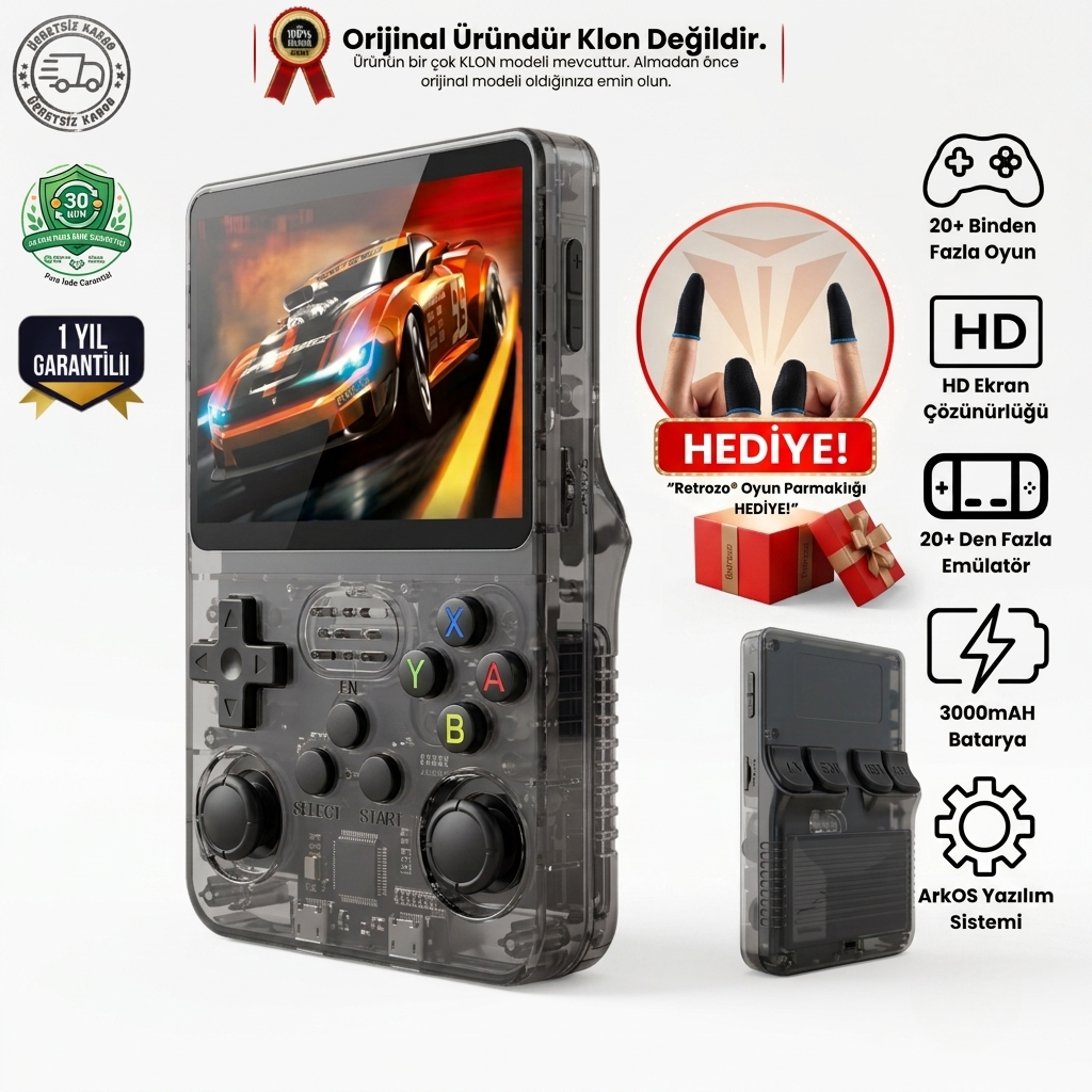 Retrozo® Mini Oyun Konsolu
