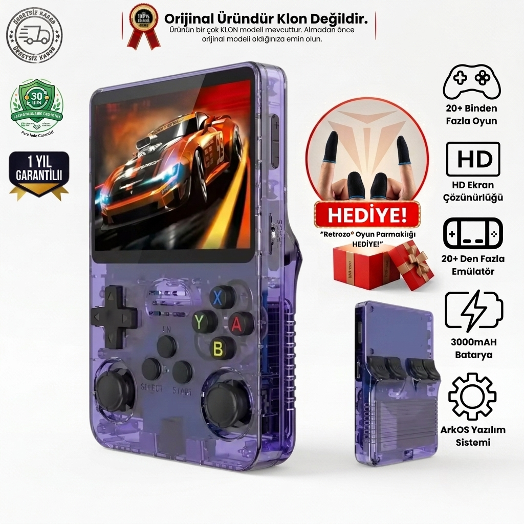 Retrozo® Mini Oyun Konsolu