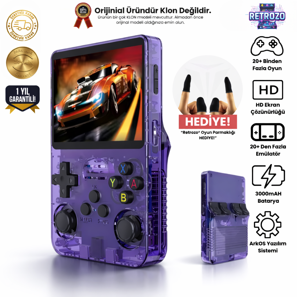 Retrozo® Mini Oyun Konsolu